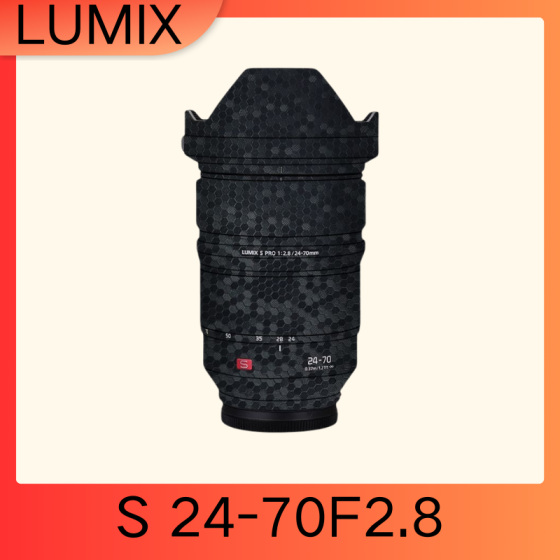 Lentes LUMIX S24-70F2.8  - Pele câmera, adesivo câmera - com alta resistência a arranhões, à prova d'água e com design elegante.